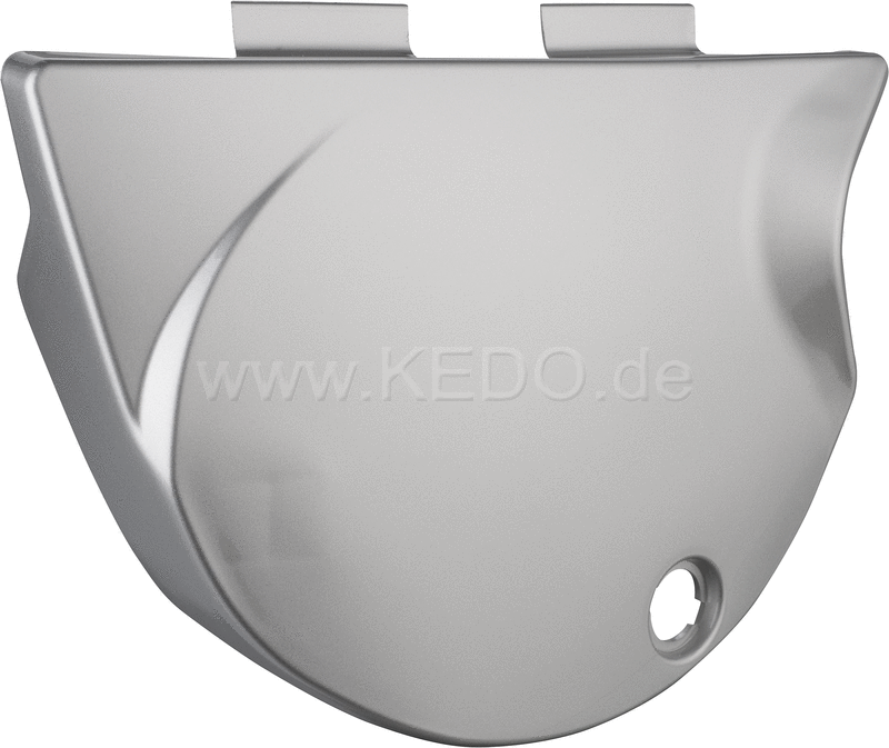 Kedo Replica Side Cover, left 'Crystal Silver', painted, without decal | 29494