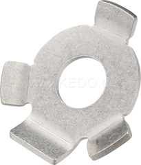 Kedo Replica Washer for Front Wheel Axle Nut, support to the outer tube as original, improved fit of the rubber cap, stainless steel, inner diam. 14.5mm | 29498