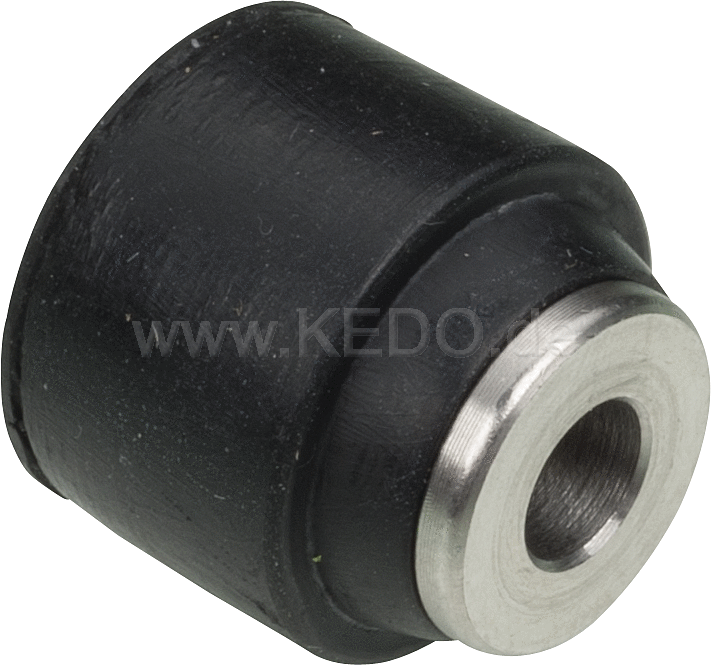 Kedo Rubber damper bushing set, mounting between yoke / instrument carrier, OEM reference # 1E6-23445-00, 1 piece (required 2x if necessary) | 29506