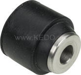 Kedo Rubber damper bushing set, mounting between yoke / instrument carrier, OEM reference # 1E6-23445-00, 1 piece (required 2x if necessary) | 29506