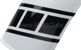 Kedo Fender Decal, SpeedBlock design for item 30077, color : black, 1 piece dim. approx. 147x49mm | 30078S