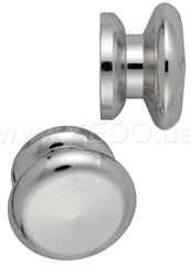 Kedo Luggage Rack Dome Nut Set, Polished Aluminum, Set of 2 (Instead of Rear Fender Nuts) | 30094