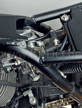 Kedo Frame Mounting Kit for TM Carburettor, Rubber-cushioned, Stainless Steel, Complete (17 Pcs.) | 30226