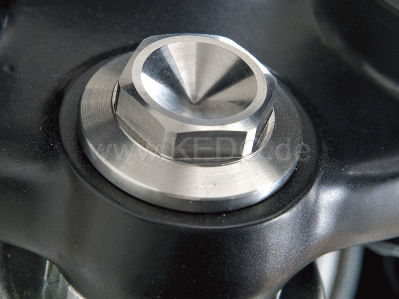 Kedo Front Fork Top Yoke Screw, Stainless Steel | 30555