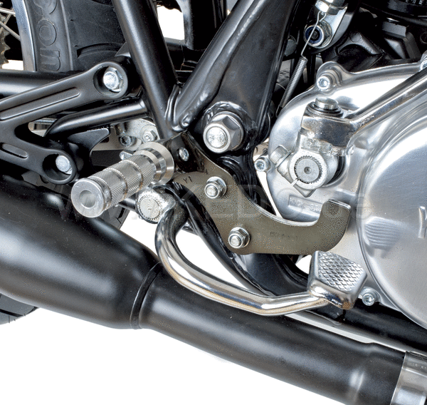 Kedo Rearsets, Complete Kit, Aluminum Pegs, ready-to-mount (comes with Certificate of Producer) | 30557
