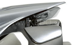 Kedo Competition' License Plate Holder, complete with LED Taillight, Clear Lens (New 2014 Series with Brighter Taillight) | 30815