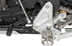 Kedo Heavy Duty Enduro Footpegs, stainless steel, 1 pair, serrated & Widened, contact area approx. 46x84mm, incl. Footpegs bracket zinc plated | 30950