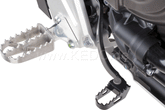 Kedo Heavy Duty Enduro Footpegs, stainless steel, 1 pair, serrated & Widened, contact area approx. 46x84mm, incl. Footpegs bracket zinc plated | 30950