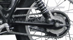 Kedo Mini Chain Guard (Aluminum anodised), mounting material see item 29455 | 30961