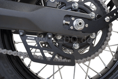 Kedo T7 Chain Guide "Pure", aluminum black plastic coated, incl mounting material. | 31048