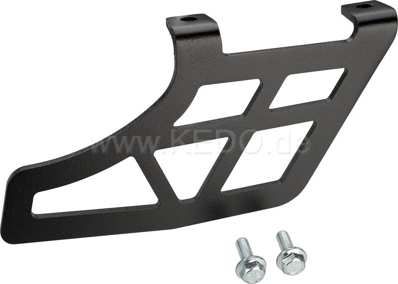 Kedo T7 Chain Guide "Pure", aluminum black plastic coated, incl mounting material. | 31048
