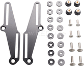 Kedo Windscreen adapter "high-up" Black Edition, alternative to item 31049, continuous and tool-free adjustment of the OEM windscreen up to + 55mm | 31049S