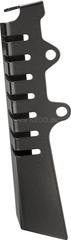 Kedo T7 Cover for Rear Brake Master Cylinder "Full", 2mm aluminum black coated, offers reliable protection, easy installation, ready for mounting | 31051