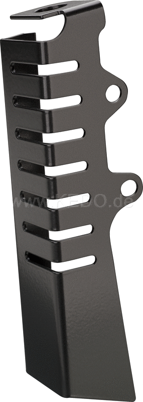 Kedo T7 Cover for Rear Brake Master Cylinder "Full", 2mm aluminum black coated, offers reliable protection, easy installation, ready for mounting | 31051