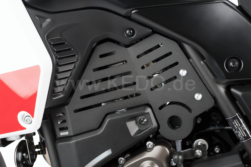 Kedo T7 Aluminum Side Cover Set left + right, closing the gap between visually engine and fairing left and right, including mounting material. | 31071