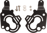 Kedo T7 Front Brake Caliper Cover left / right, 2.5mm stainless steel black coated, reliable protection, easy mounting, delivered ready to mount | 31080