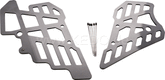 Kedo T7 engine side plate set for left / right, protect the open section right behind the engine, replaces the original brackets, steel black coated | 31095