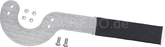 Kedo Flywheel tool for Powerdynamo item 31348 and 31349, stainless steel, rubberized handle | 31311