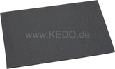 Kedo Daytona Seat Repair stickers, black matte grained, 1 piece, size approx. 110x170mm | 31343