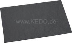 Kedo Daytona Seat Repair stickers, black matte grained, 1 piece, size approx. 110x170mm | 31343