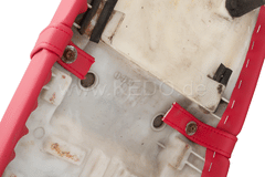 Kedo Seat Belt / Seat Strap, red, OEM reference # 43F-24734-00, fits to seat cover item 31346R, not pre-punched, length apprx. 66cm | 31347R