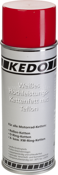 Kedo White Chain Lube, 400ml with Teflon | 40059