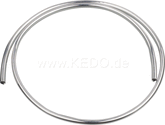 Kedo Edge Protector 7mm, Chrome, 1 meter (Replica Fuel Tank Edge Protector), OEM reference # 1E6-24189-00 | 40132