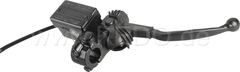 Kedo Replica Master Cylinder '48T' including Black Brake Lever Clamp and Brake Light Switch, Suitable for OEM LH thread Mirror | 40460