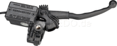 Kedo Replica Master Cylinder '48T' including Black Brake Lever Clamp and Brake Light Switch, Suitable for OEM LH thread Mirror | 40462