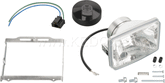 Kedo H4 Headlight insert with Clear Lens for original Headlight Fairing, E-approved, adjustable, with parking light | 40495RP