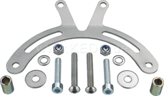 Kedo Bracket 'Single' for Daytona Velona Speedo, or tachometer 60 / 80mm, stainless steel, including mounting material + bushings for lowering the main switch. | 40551R