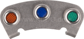Kedo Pilot Lamp Bracket incl Pilot Lights, complete (12V) | 40622