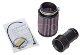 Kedo Intake Duct for Mikuni TM36 / 40, Length 120mm, Complete with K & N Racing Air Filter and Mounting material | 40632
