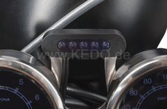 Kedo Supplementary Bracket for Daytona 'Velona' Mounting Bracket 40822 for Mounting Pilot Lights Unit 40498 | 40726