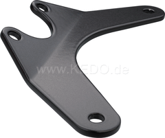Kedo Classic Speedometer Bracket for OEM instrument, aluminum, main switch remains at upper yoke, including mounting material. | 40757
