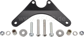 Kedo Classic Speedometer Bracket for OEM instrument, aluminum, main switch remains at upper yoke, including mounting material. | 40757