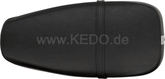 Kedo Seat 'Sporty', black cover, ready-to-mount, including rear bracket 27153, length 55cm, incl passenger seat strap. | 40801