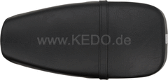 Kedo Seat 'Sporty', black cover, ready-to-mount, including rear bracket 27153, length 55cm, incl passenger seat strap. | 40802