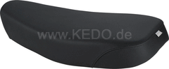 Kedo Seat 'MT-Style', flat anthracite, grained not, ready-to-mount, incl bracket rear 27153, length 55cm. | 40851