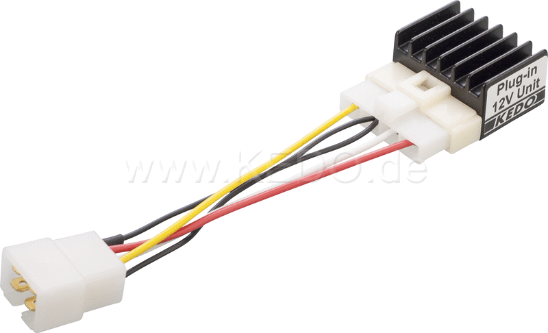 Kedo 12V Rectifier / Regulator Unit, replica, connection and mounting like the original, OEM reference # 33G-81960-60 | 41025RP