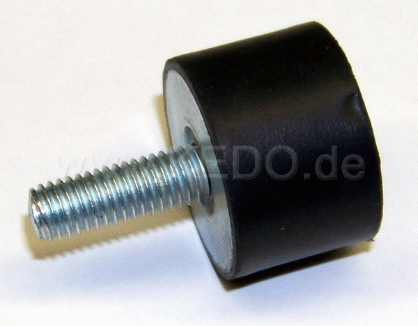 Kedo Rubber Buffer Diameter 30mm, height 20mm, M8x22mm Male / Female M8 thread | 41040