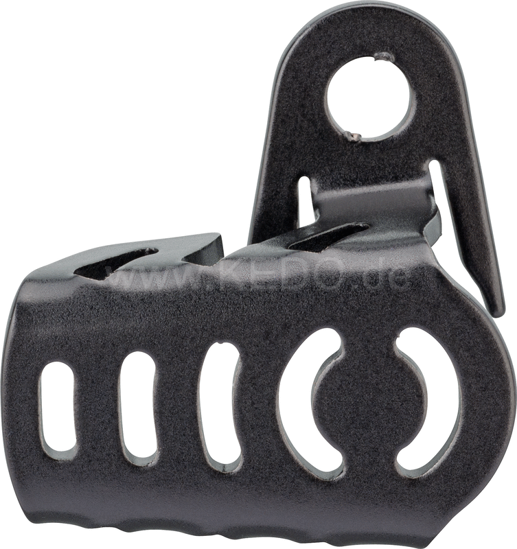 Kedo ABS Sensor Protection Cover Front, stainless steel black coated | 41048
