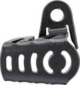 Kedo ABS Sensor Protection Cover Front, stainless steel black coated | 41048