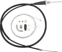 Kedo Throttle Cable Kit 'Do-It-Yourself' (100 ° Redirection Pipe with Adjuster, Sleeve with Adjuster, 2x Inner Cable, 2x Soldering Nipple, 1x End Cap) | 41184