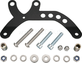 Kedo Speedometer set for KOSO All-in-One Speedo 41303, Stainless Steel, Black, incl mounting material, without Speedometer | 41341