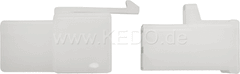 Kedo 4-Way Connector / Housing-Set with snap-in nose incl 2x4 Connector Type 250th | 41552-4