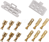 Kedo 6-Way Connector / Housing-Set with snap-in nose incl 2x6 Connector Type 250th | 41552-6