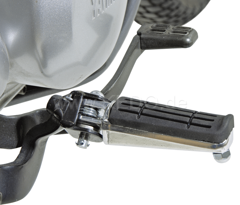 Kedo Street Pegs, Complete Set, 1 Pair (Rubberized Footpegs incl Springs and Small Parts.) | 41758