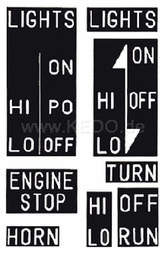 Kedo Switch Housing Stickers | 41777