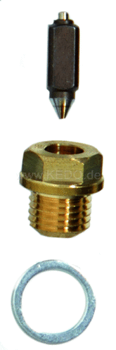 Kedo Float Valve incl Seat, complete set. | 41791